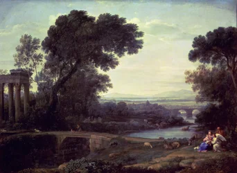 Noon or Landscape with the Rest on the Flight into Egypt, 1661